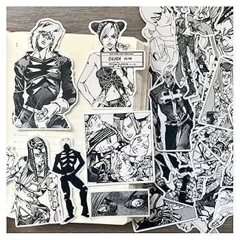 【予約限定】ジョジョ展　特典　スケッチステッカー ウルトラジャンプ2023年11月特大号 特別付録は『The JOJOLands